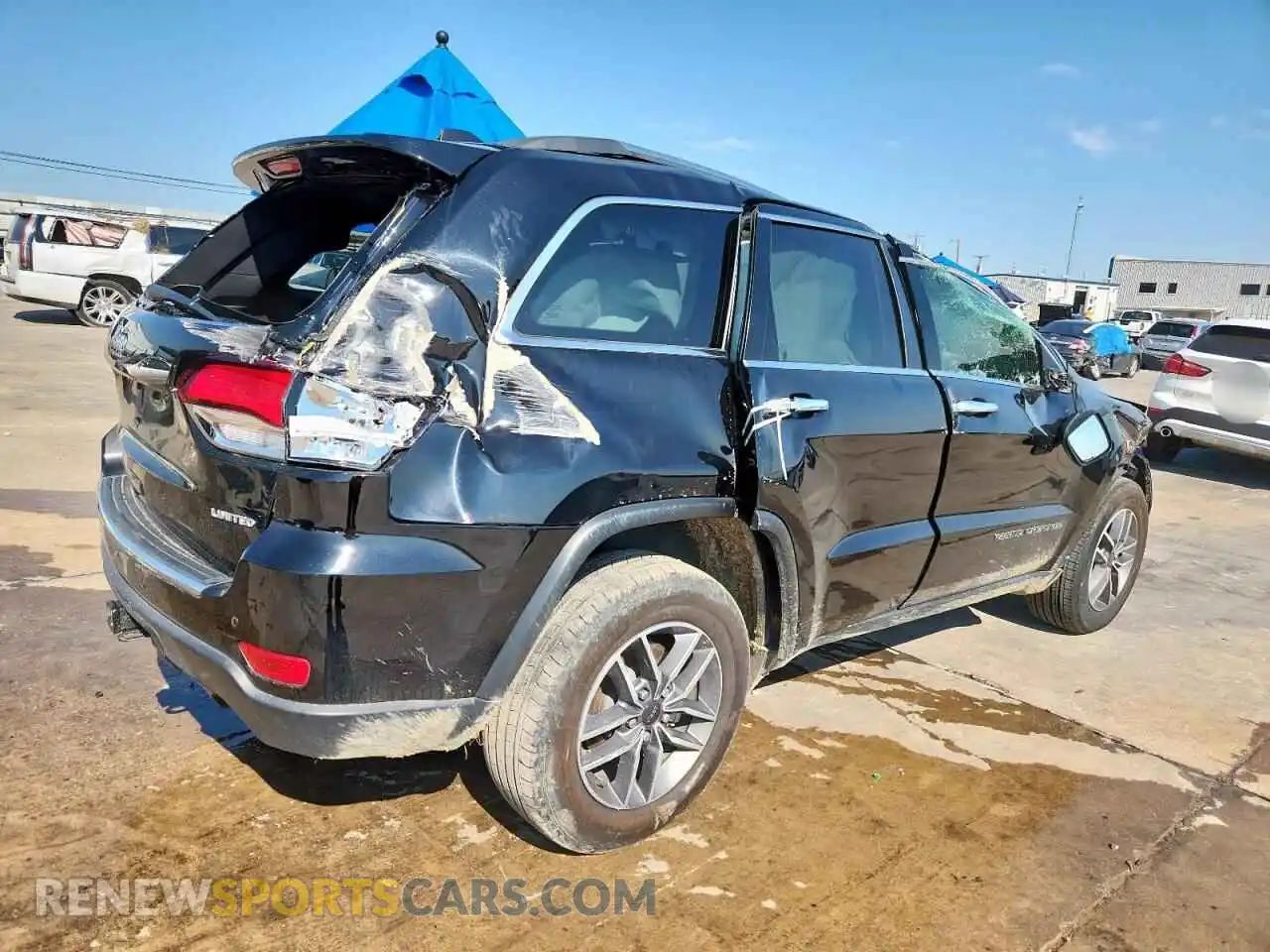 3 Photograph of a damaged car 1C4RJEBG9MC539054 JEEP GRAND CHER 2021