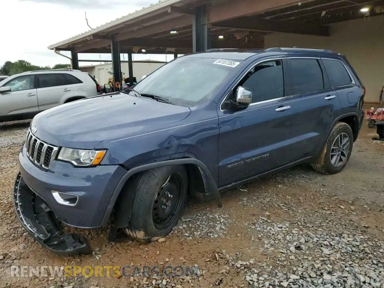 1 Photograph of a damaged car 1C4RJEBGXMC624355 JEEP GRAND CHER 2021
