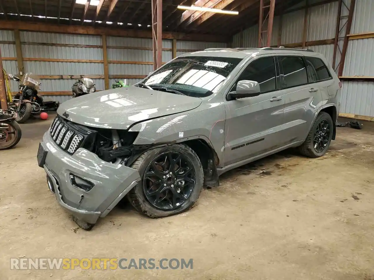 1 Photograph of a damaged car 1C4RJFAG2MC686579 JEEP GRAND CHER 2021