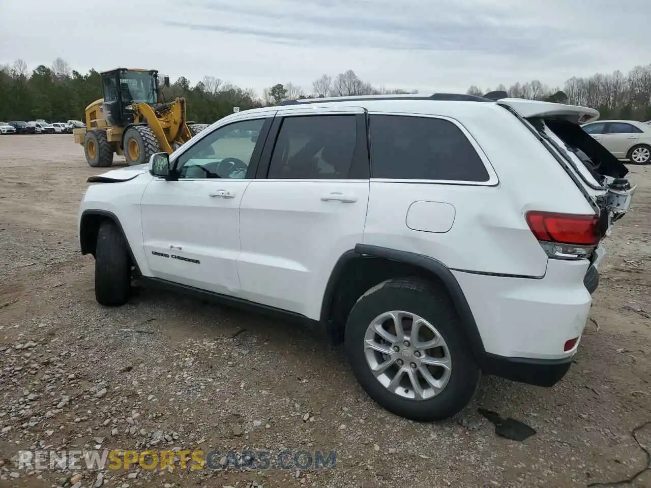 2 fotografías del automóvil dañado 1C4RJFAG3MC550297 JEEP GRAND CHER 2021