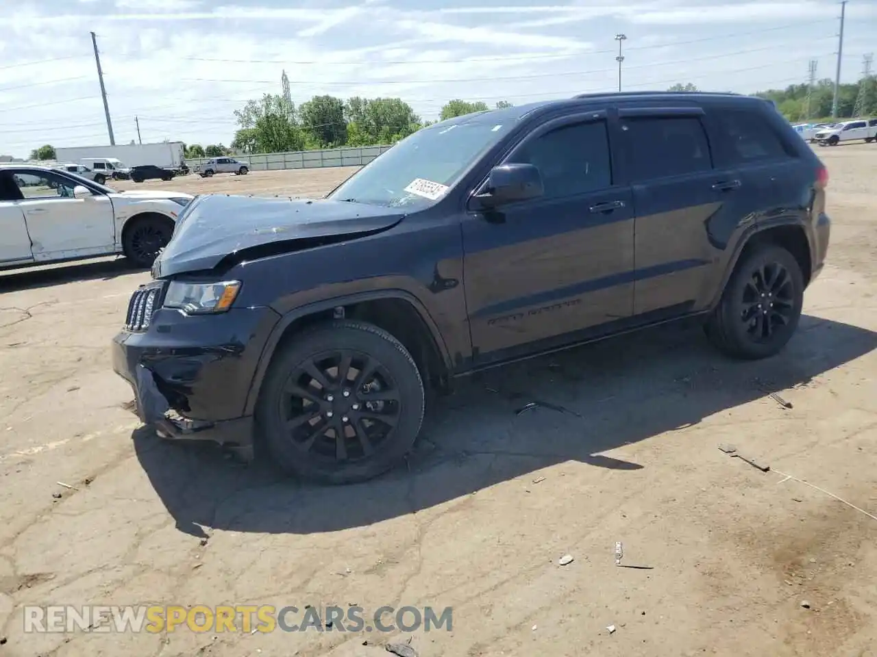 1 Photograph of a damaged car 1C4RJFAG4MC768765 JEEP GRAND CHER 2021