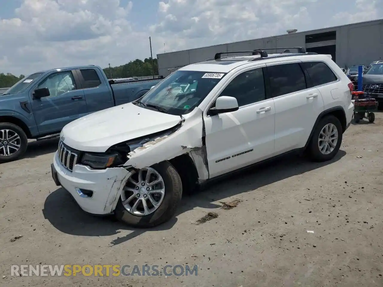 1 Photograph of a damaged car 1C4RJFAG7MC630833 JEEP GRAND CHER 2021