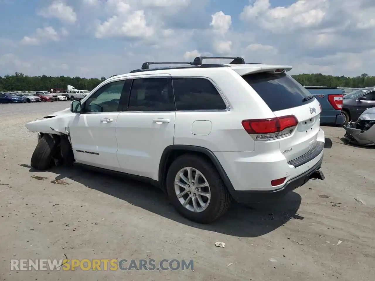 2 Photograph of a damaged car 1C4RJFAG7MC630833 JEEP GRAND CHER 2021