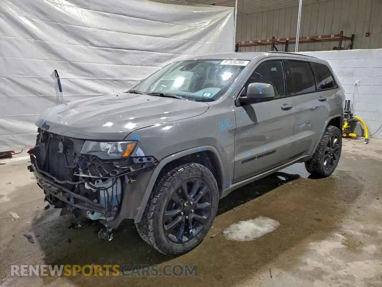 1 Photograph of a damaged car 1C4RJFAG7MC650435 JEEP GRAND CHER 2021