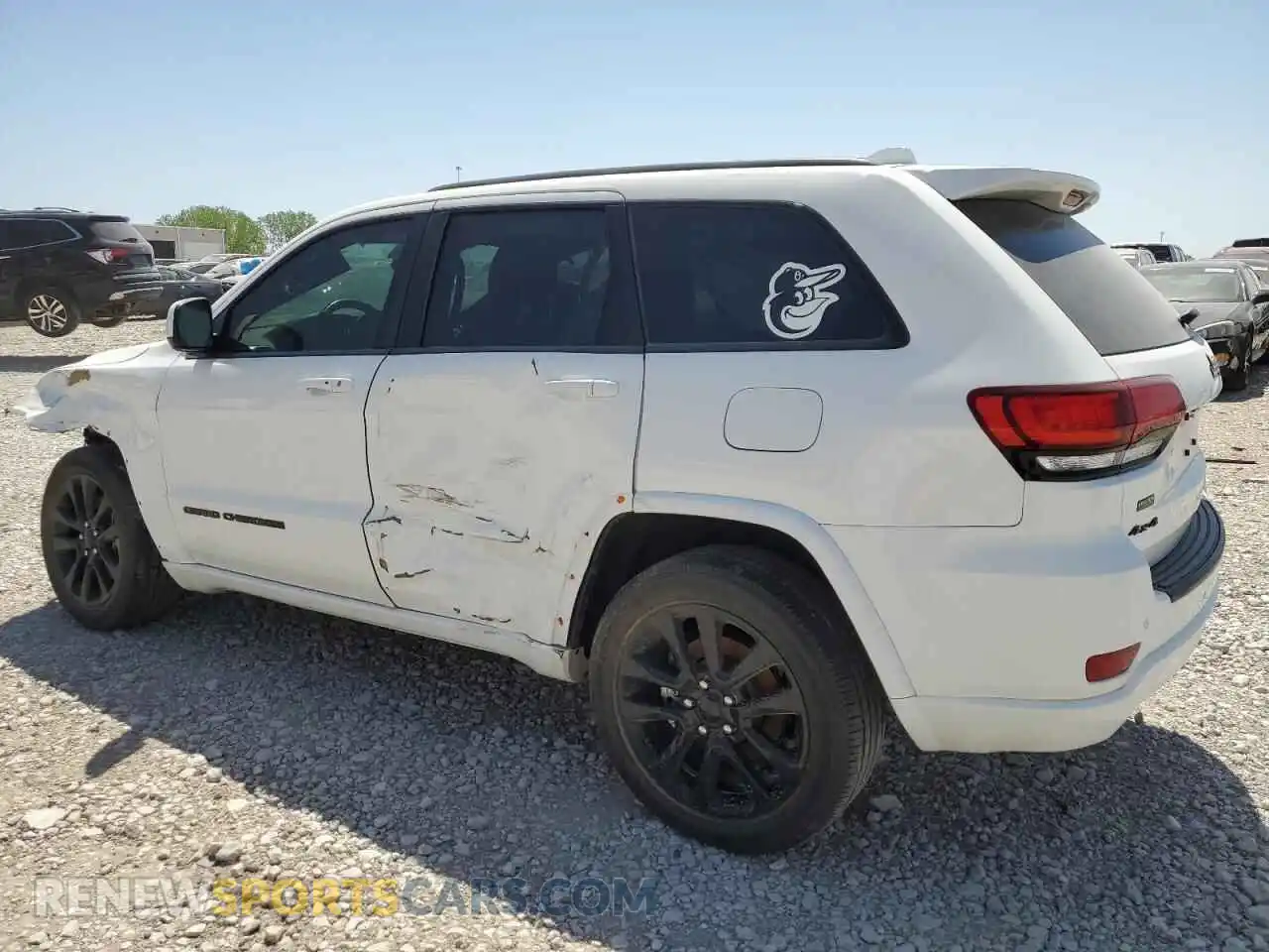 2 Photograph of a damaged car 1C4RJFAG8MC514640 JEEP GRAND CHER 2021