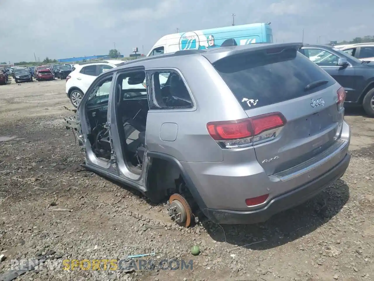 2 Photograph of a damaged car 1C4RJFBG0MC787151 JEEP GRAND CHER 2021