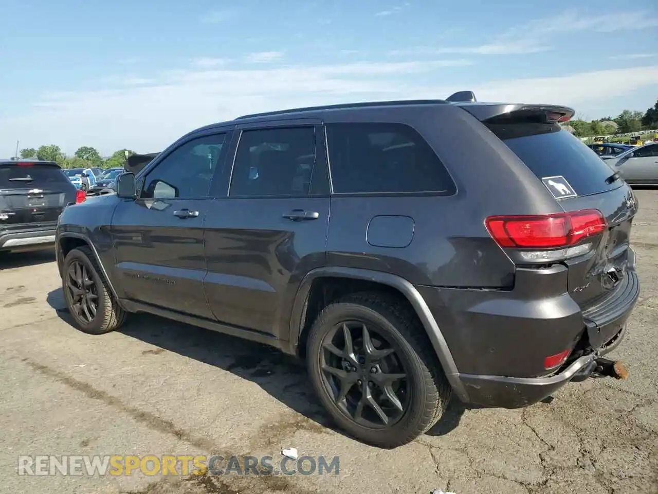 2 fotografías del automóvil dañado 1C4RJFBG2MC535904 JEEP GRAND CHER 2021