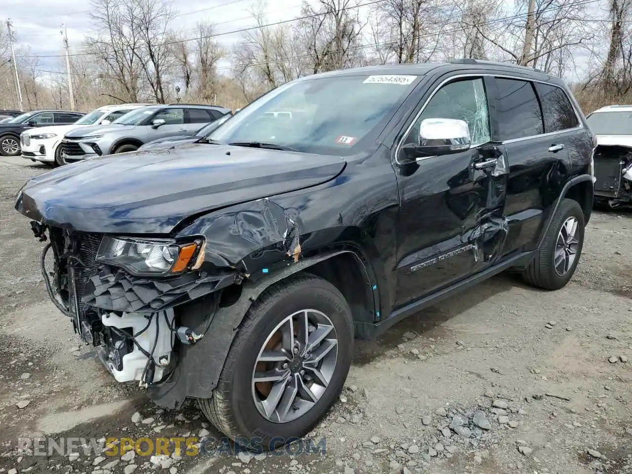 1 Photograph of a damaged car 1C4RJFBG4MC777576 JEEP GRAND CHER 2021