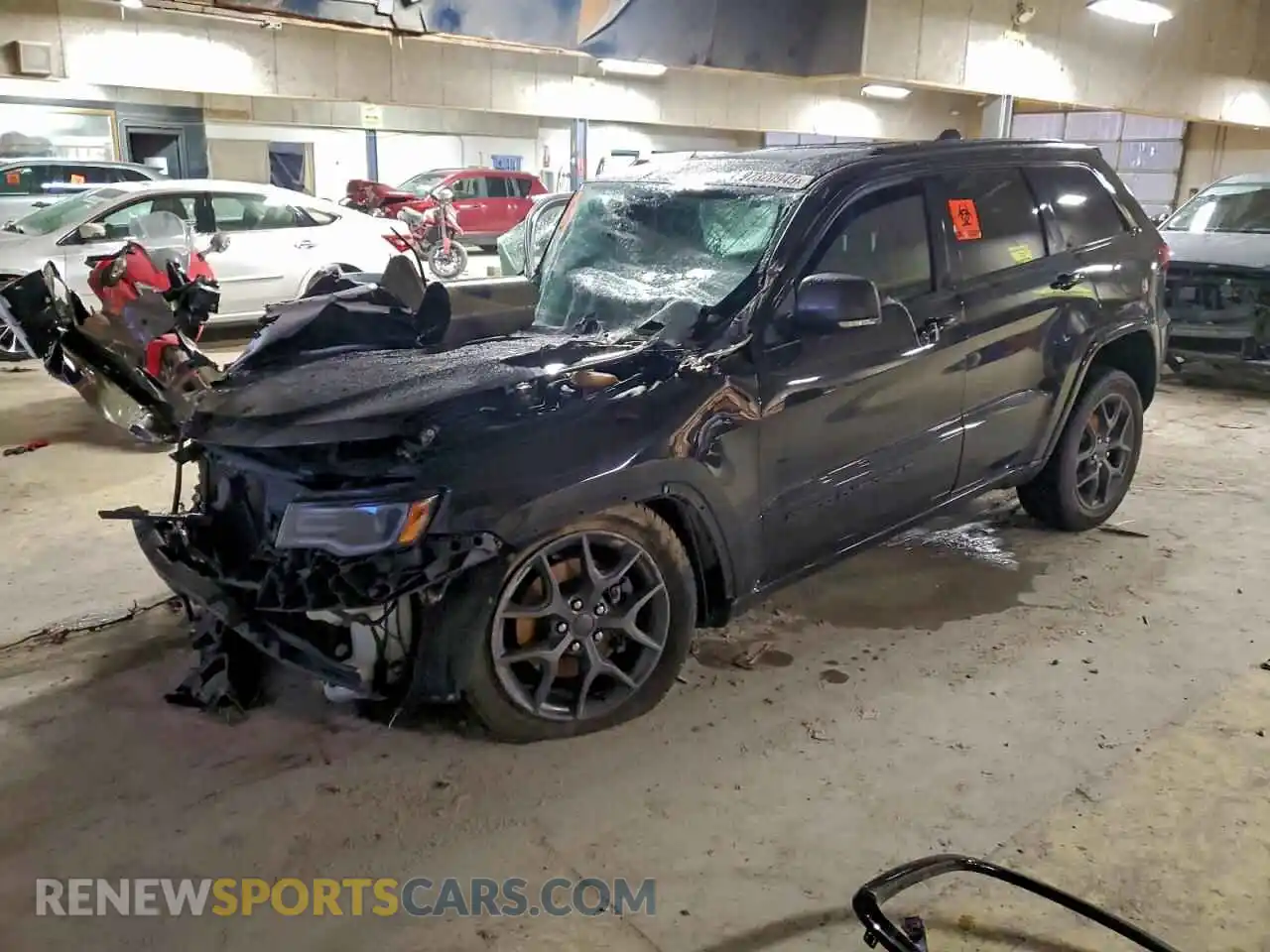 1 Photograph of a damaged car 1C4RJFBG6MC528700 JEEP GRAND CHER 2021