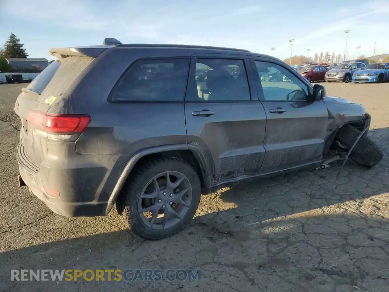3 fotografías del automóvil dañado 1C4RJFBG7MC587111 JEEP GRAND CHER 2021