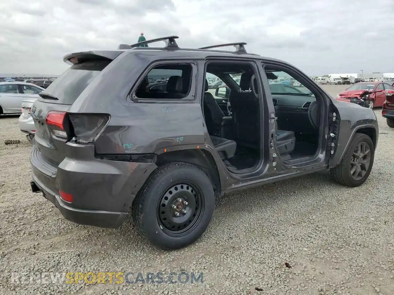 3 Photograph of a damaged car 1C4RJFBG7MC602626 JEEP GRAND CHER 2021