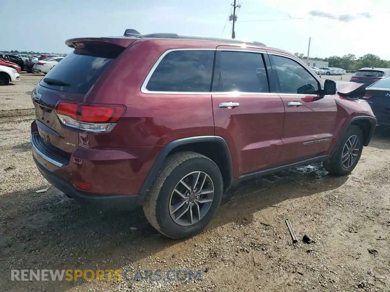 3 fotografías del automóvil dañado 1C4RJFBG7MC775644 JEEP GRAND CHER 2021