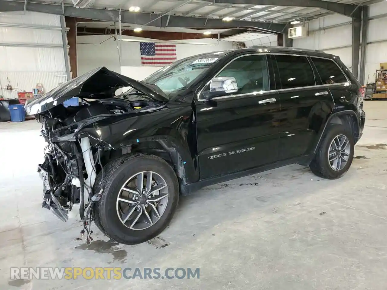 1 Photograph of a damaged car 1C4RJFBG9MC677585 JEEP GRAND CHER 2021