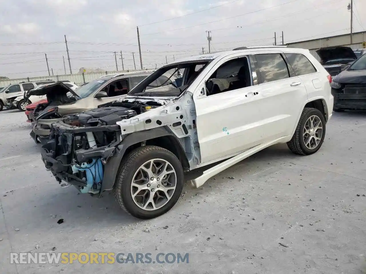 1 Фотография поврежденного автомобиля 1C4RJFCG4MC592801 JEEP GRAND CHER 2021