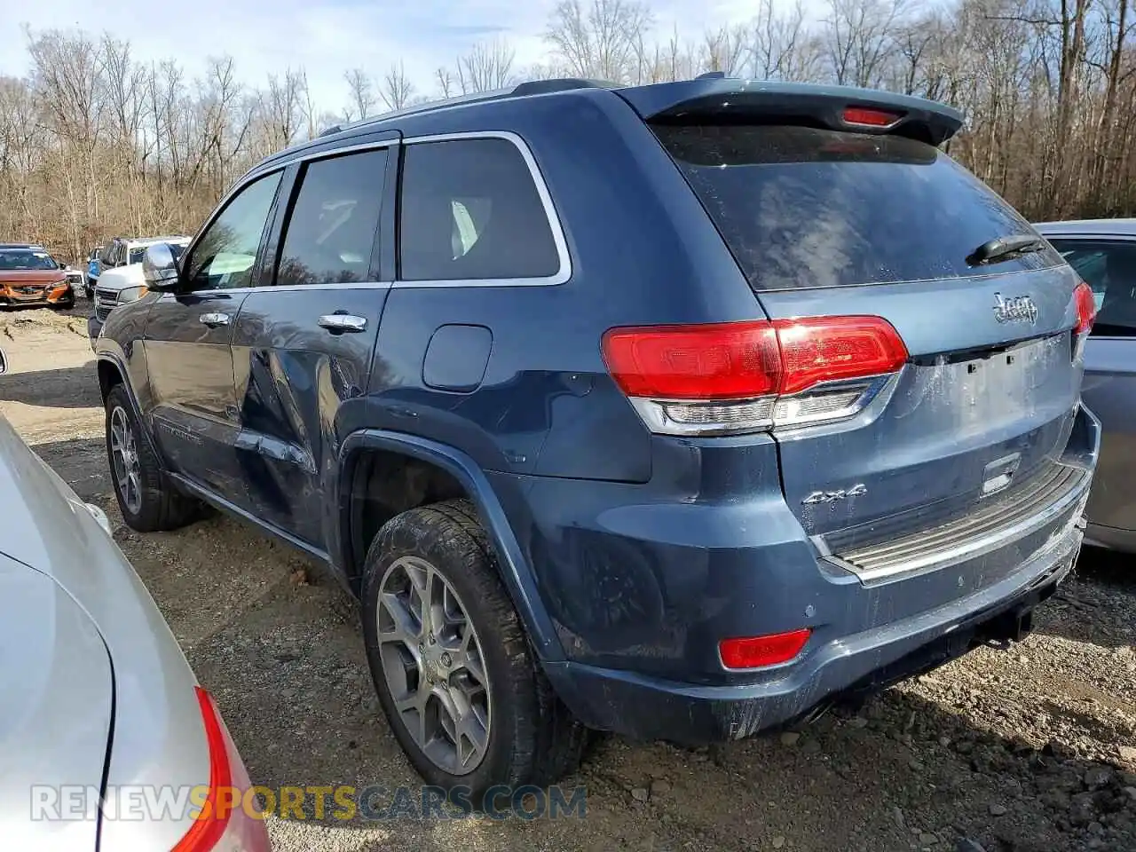 2 Photograph of a damaged car 1C4RJFCG5MC590670 JEEP GRAND CHER 2021