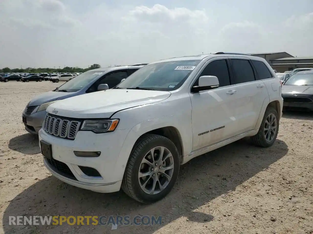 1 Photograph of a damaged car 1C4RJFJT4MC576842 JEEP GRAND CHER 2021