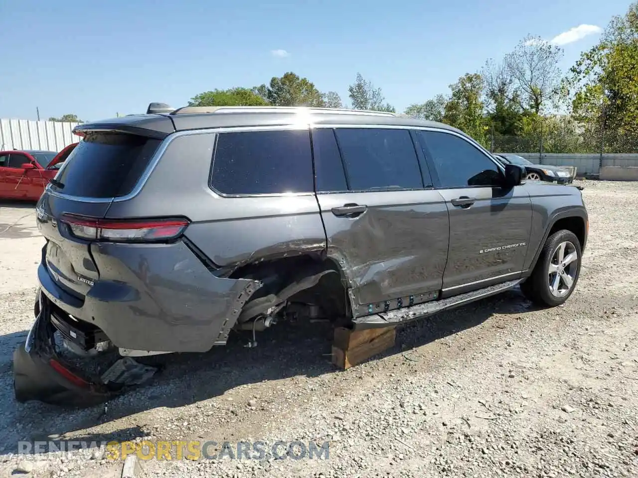 3 Photograph of a damaged car 1C4RJKBG3M8144465 JEEP GRAND CHER 2021