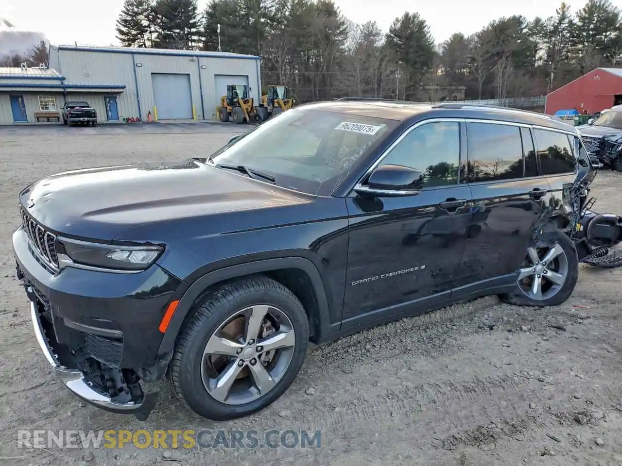 1 fotografías del automóvil dañado 1C4RJKBG3M8208097 JEEP GRAND CHER 2021