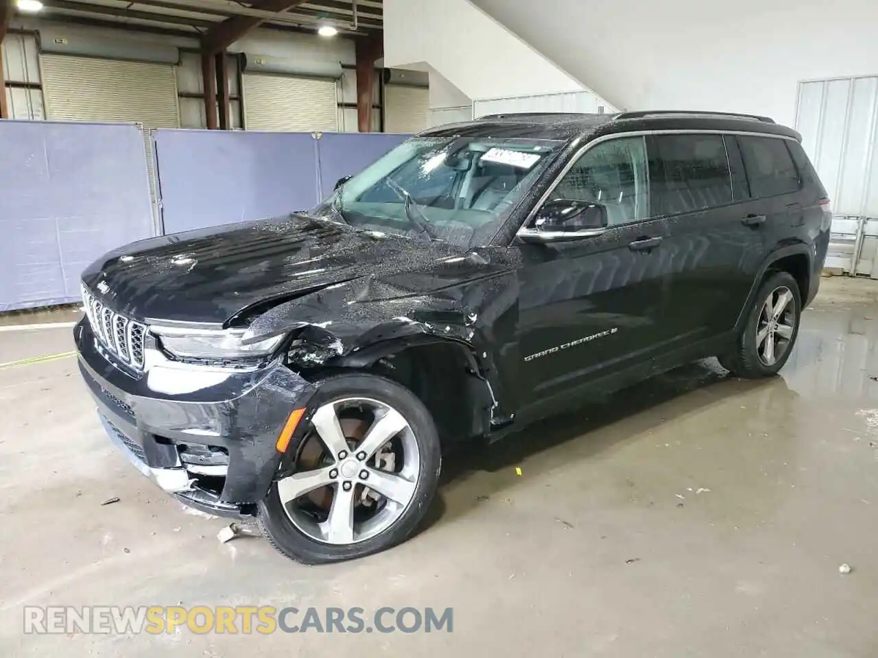 1 Photograph of a damaged car 1C4RJKBG3M8208259 JEEP GRAND CHER 2021
