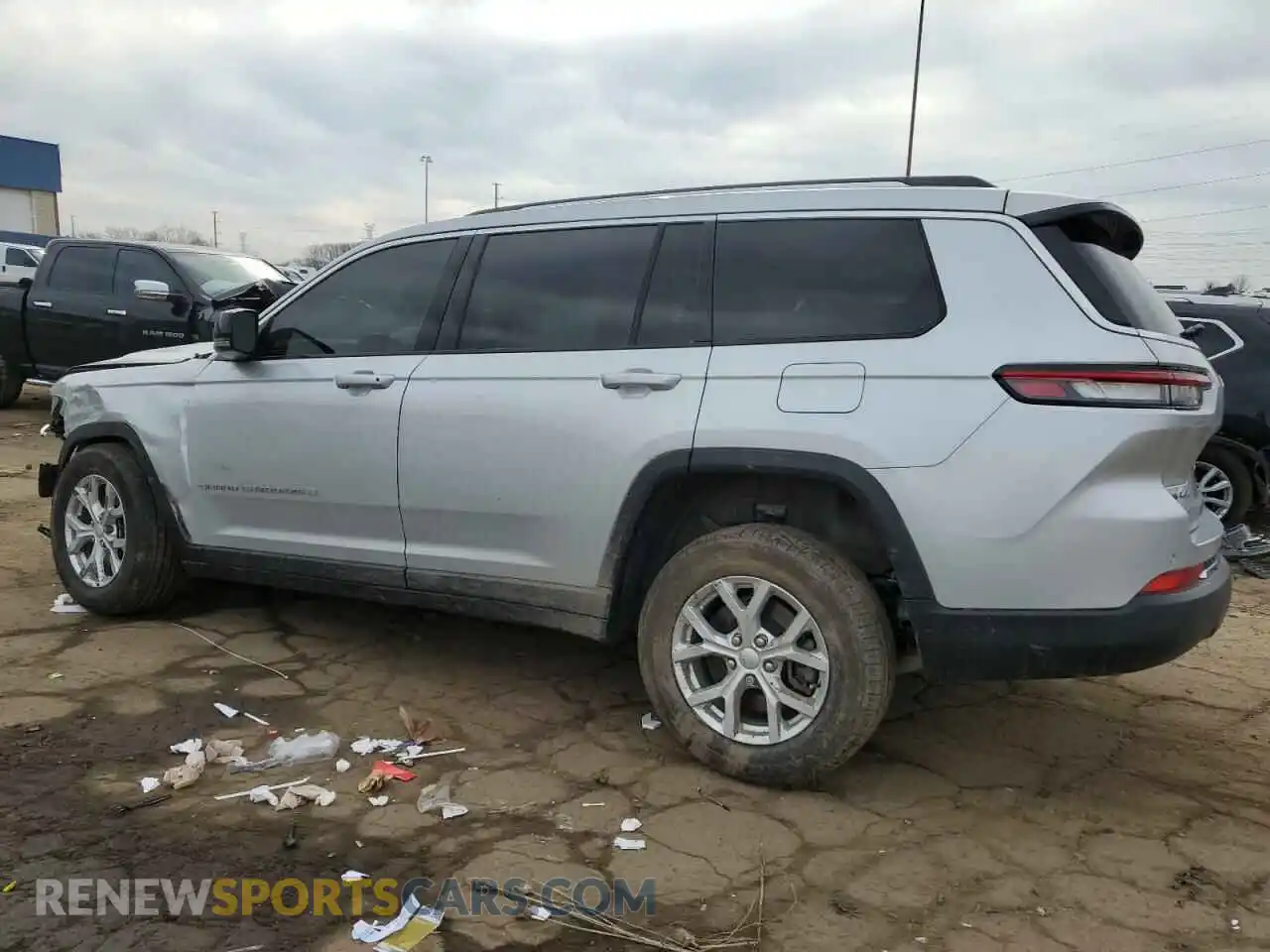 2 Photograph of a damaged car 1C4RJKBG4M8171836 JEEP GRAND CHER 2021