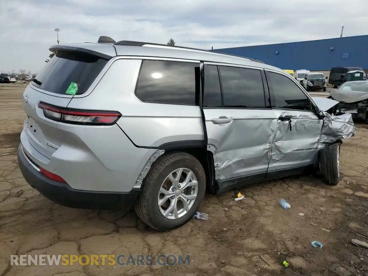 3 Photograph of a damaged car 1C4RJKBG4M8171836 JEEP GRAND CHER 2021
