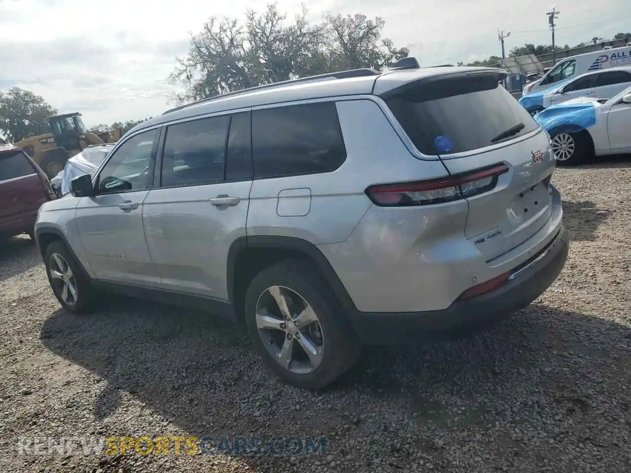 2 Photograph of a damaged car 1C4RJKBG5M8114500 JEEP GRAND CHER 2021