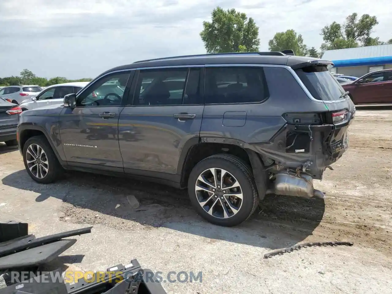 2 Photograph of a damaged car 1C4RJKBG5M8153104 JEEP GRAND CHER 2021