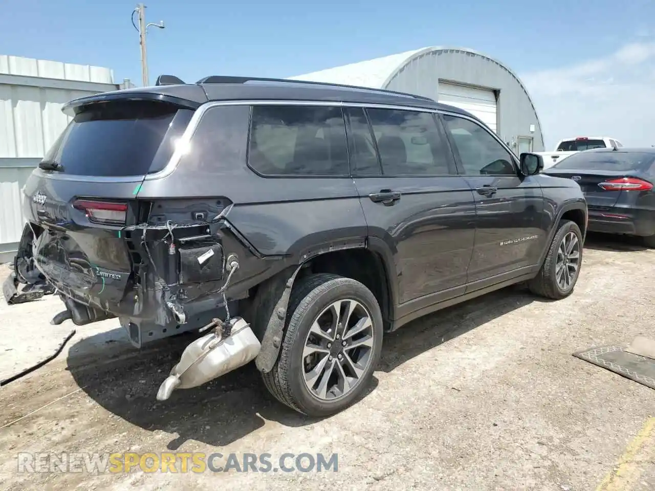 3 Photograph of a damaged car 1C4RJKBG5M8153104 JEEP GRAND CHER 2021