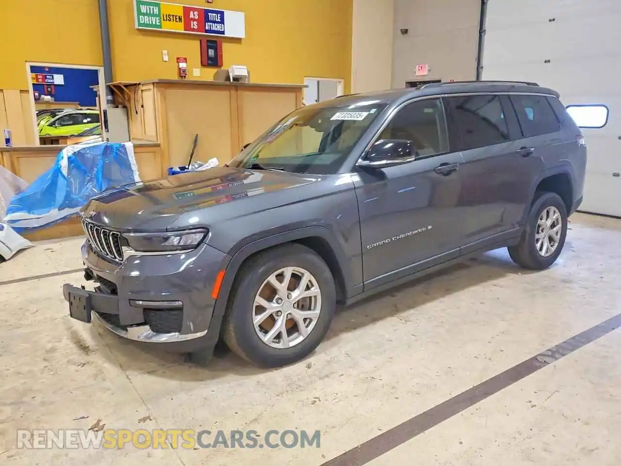 1 Фотография поврежденного автомобиля 1C4RJKBG7M8142881 JEEP GRAND CHER 2021