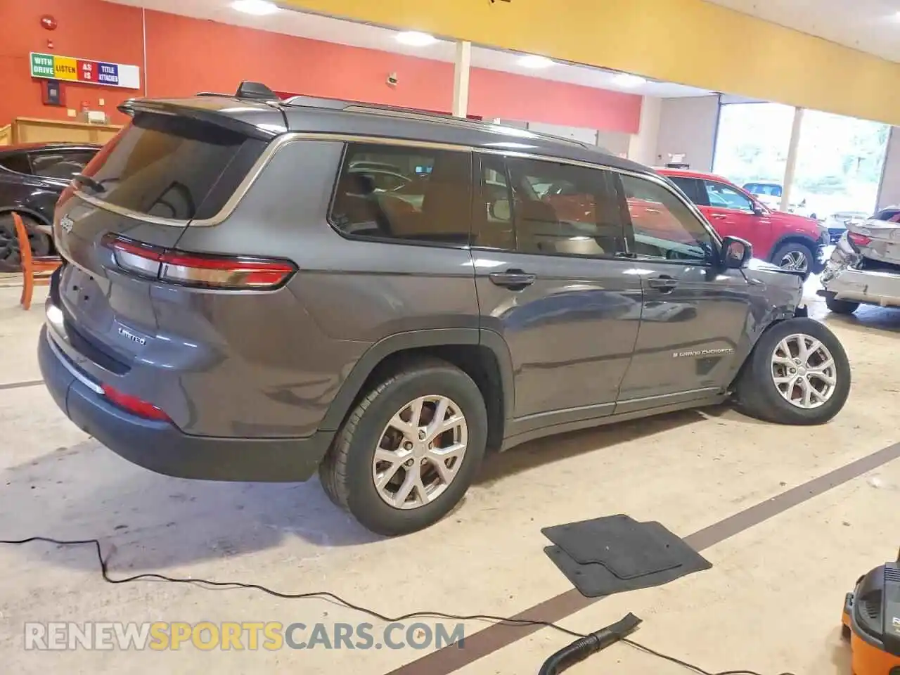 3 Фотография поврежденного автомобиля 1C4RJKBG7M8142881 JEEP GRAND CHER 2021