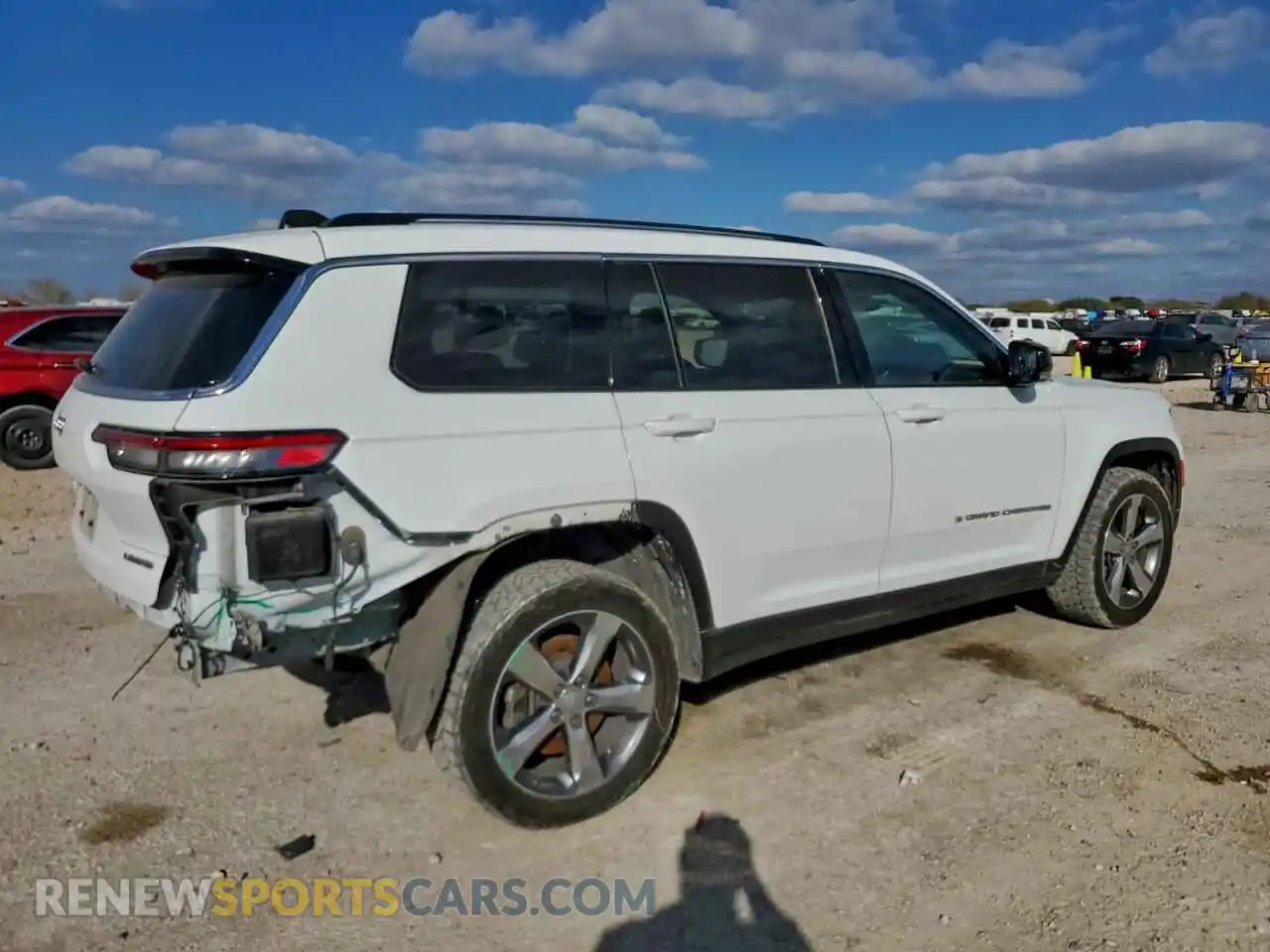 3 fotografías del automóvil dañado 1C4RJKBG8M8109825 JEEP GRAND CHER 2021