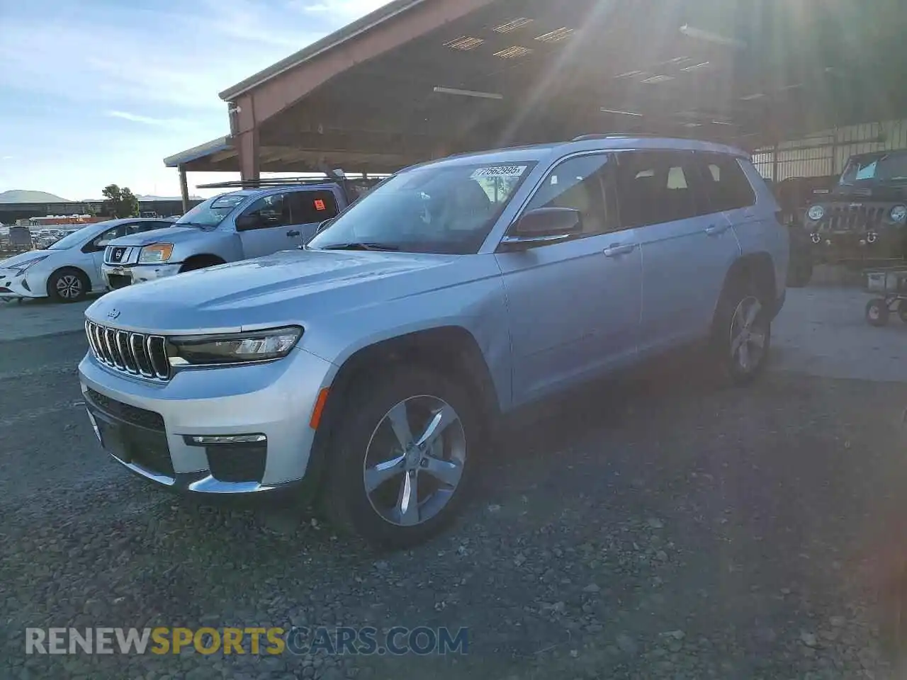 1 Photograph of a damaged car 1C4RJKBG9M8141327 JEEP GRAND CHER 2021