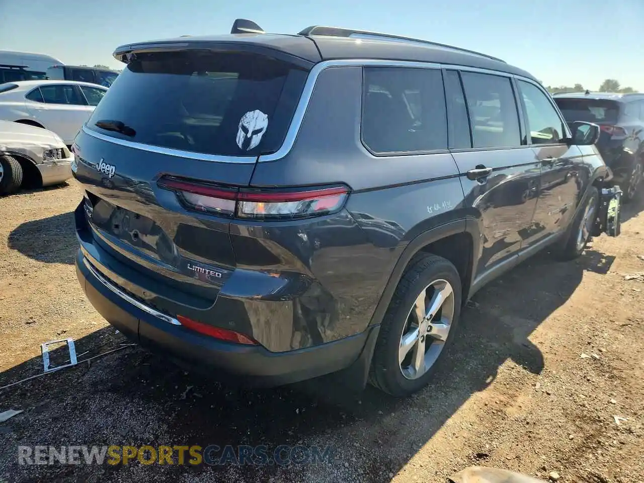3 Photograph of a damaged car 1C4RJKBG9M8162730 JEEP GRAND CHER 2021