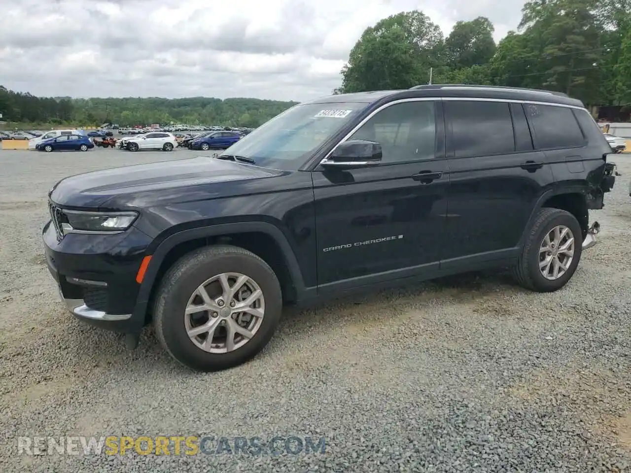 1 Photograph of a damaged car 1C4RJKBGXM8104285 JEEP GRAND CHER 2021