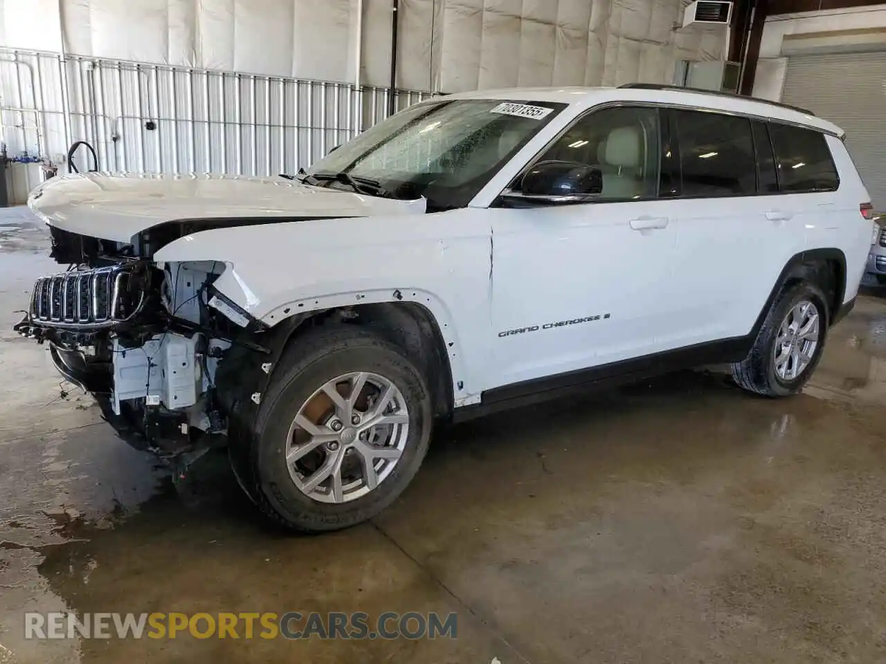 1 Photograph of a damaged car 1C4RJKBGXM8119353 JEEP GRAND CHER 2021
