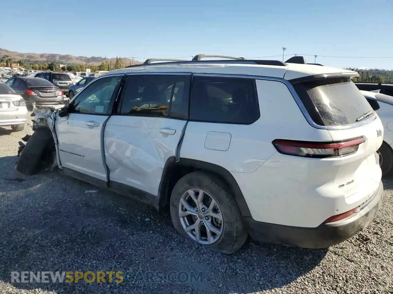 2 Фотография поврежденного автомобиля 1C4RJKBGXM8124259 JEEP GRAND CHER 2021