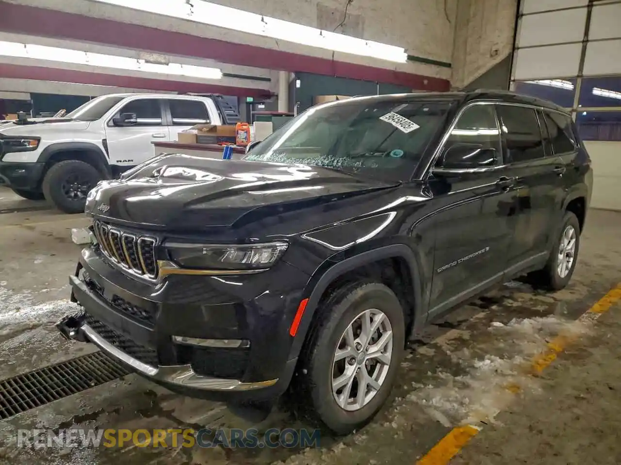 1 Photograph of a damaged car 1C4RJKBGXM8135391 JEEP GRAND CHER 2021