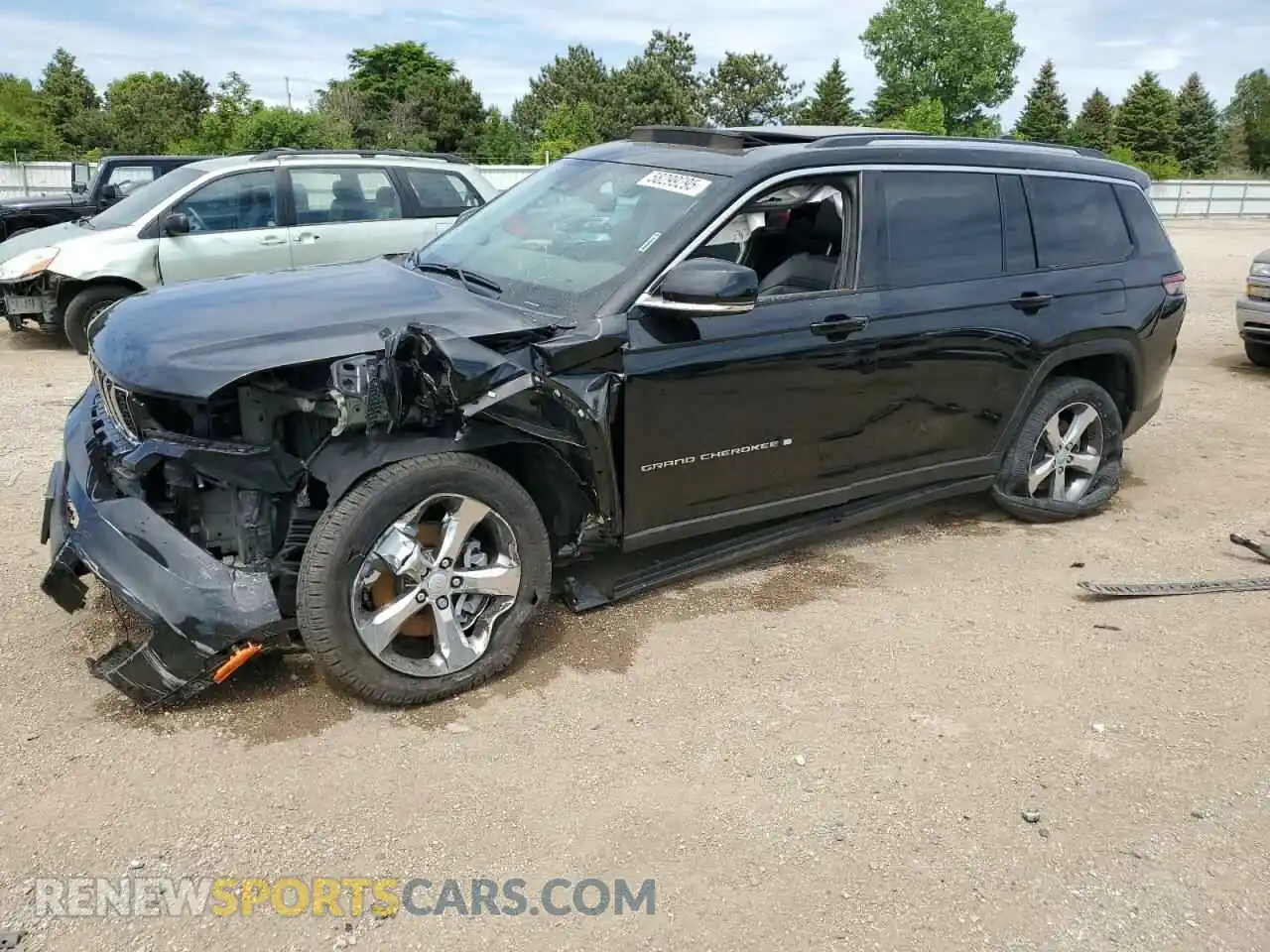 1 Photograph of a damaged car 1C4RJKBGXM8139750 JEEP GRAND CHER 2021