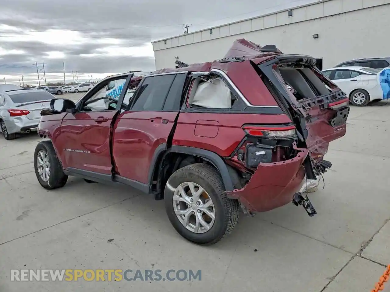 2 Photograph of a damaged car 1C4RJHBG3PC504659 JEEP GRAND CHER 2023