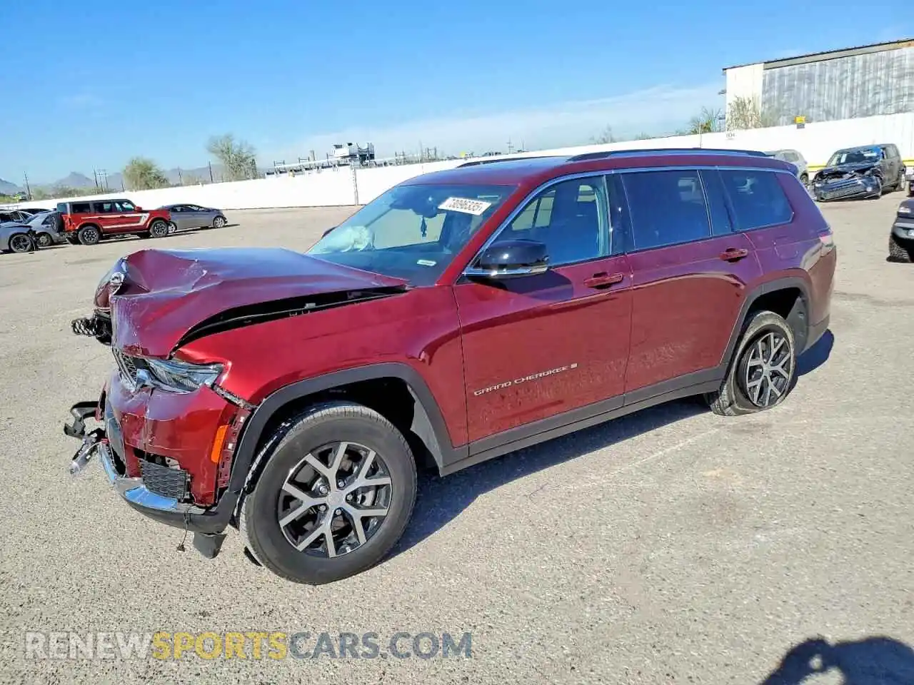 1 Photograph of a damaged car 1C4RJJBG2P8822010 JEEP GRAND CHER 2023