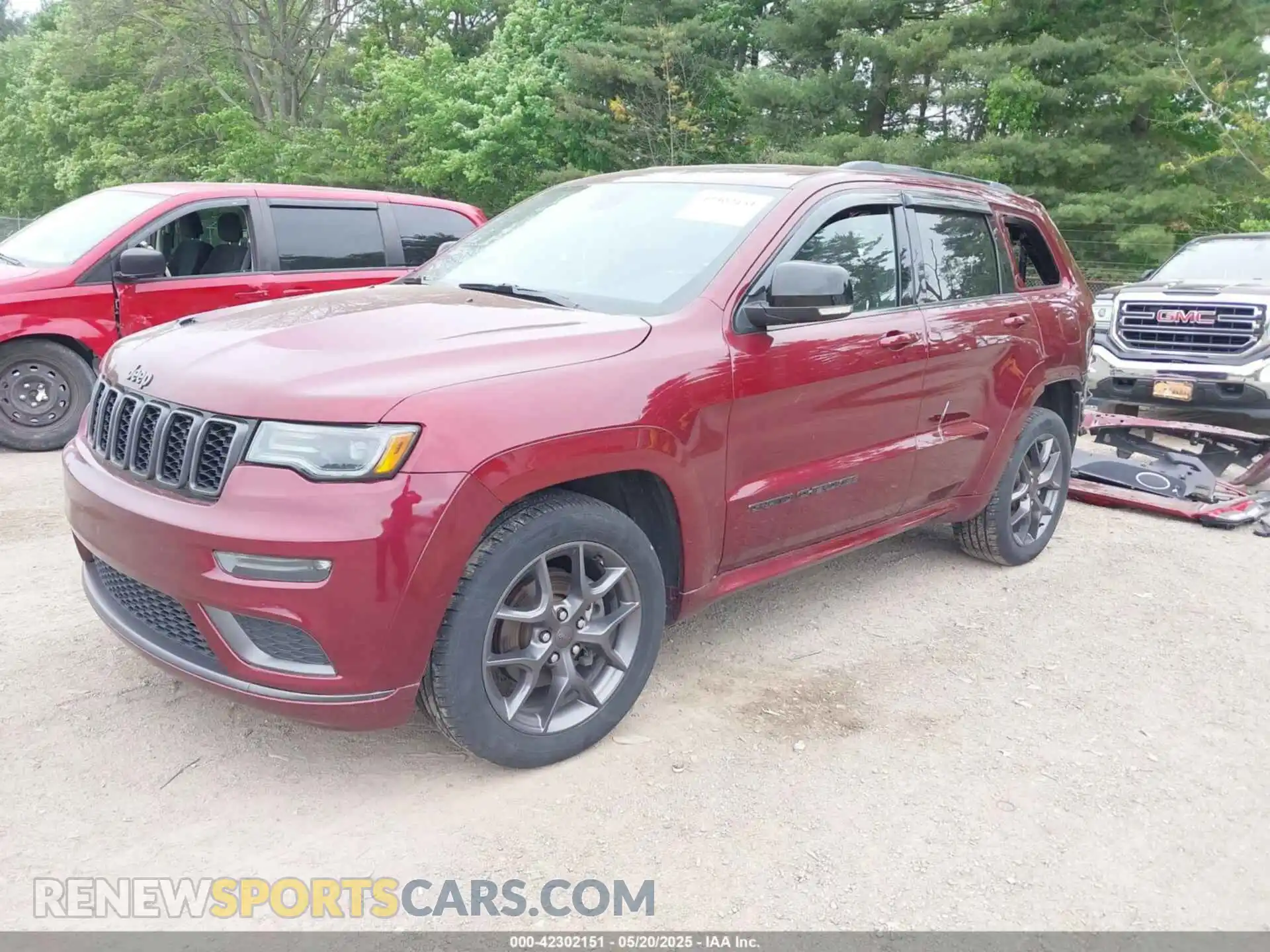2 fotografías del automóvil dañado 1C4RJFBG3LC359301 JEEP GRAND CHEROKEE 2020