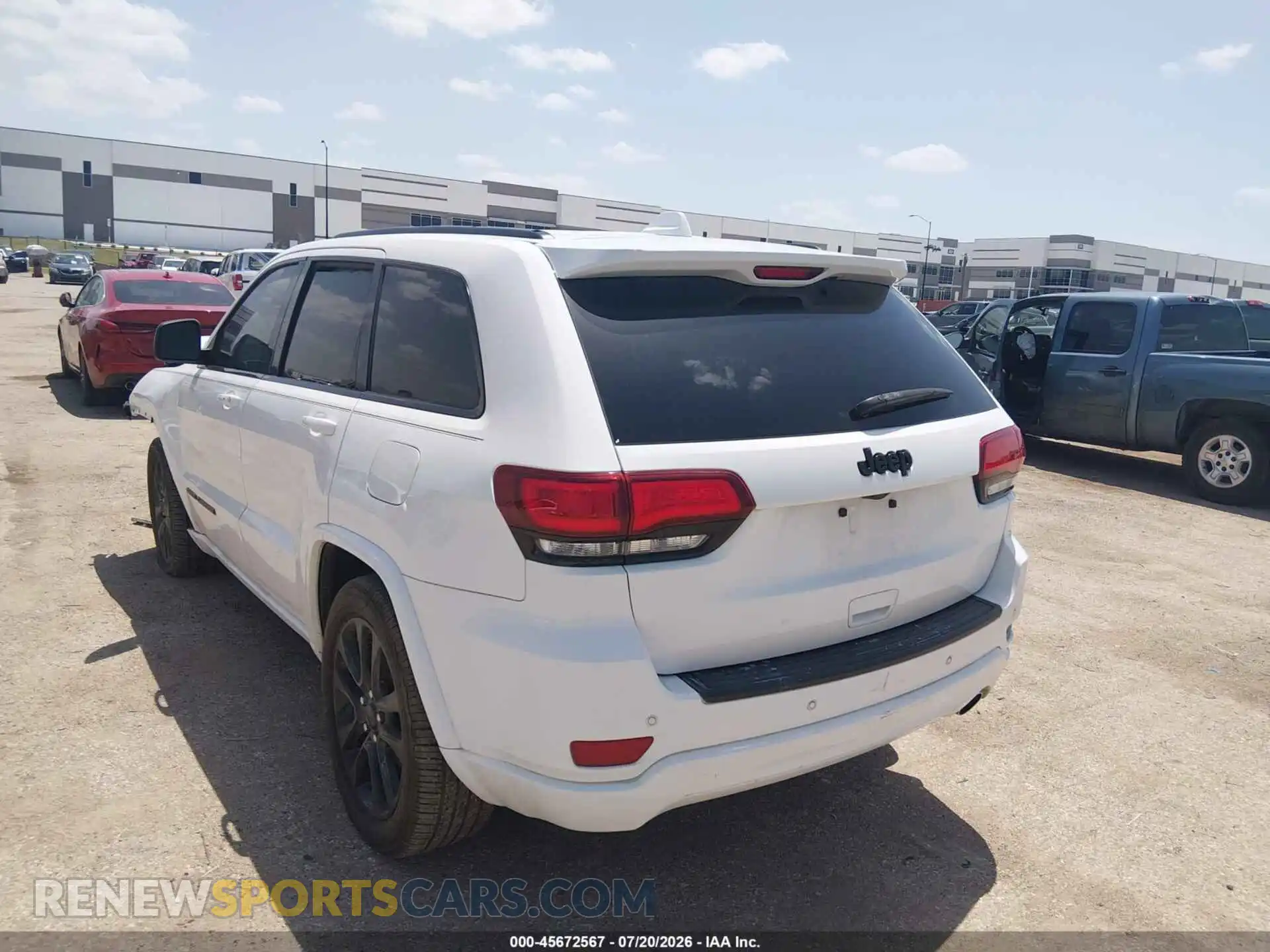 3 Фотография поврежденного автомобиля 1C4RJEAG9MC633629 JEEP GRAND CHEROKEE 2021