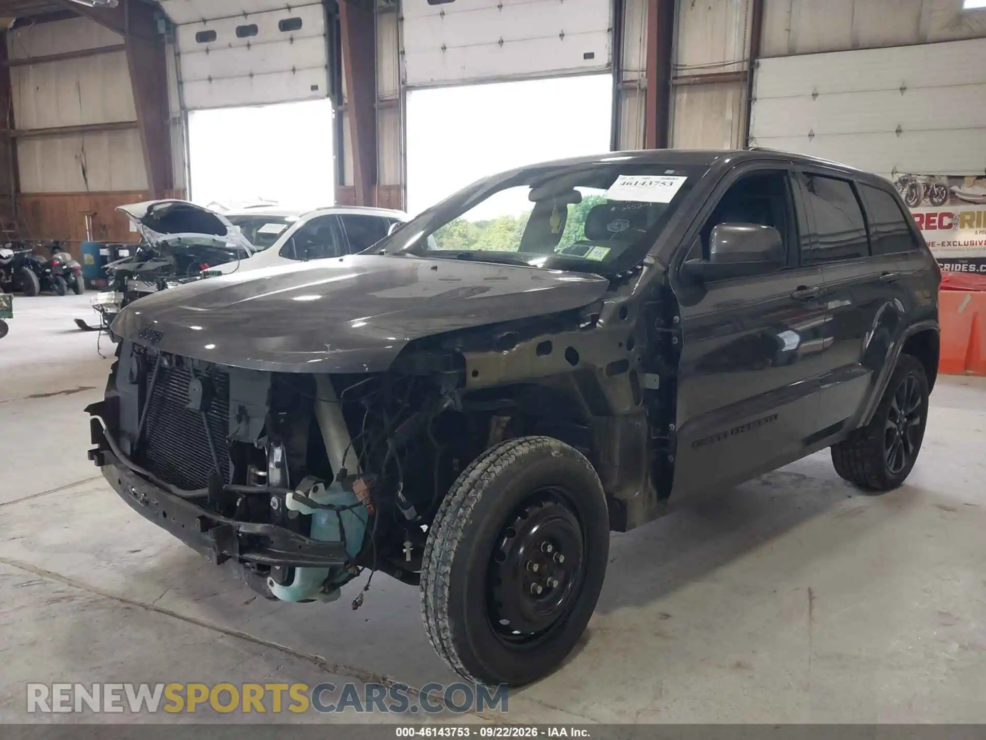 2 Photograph of a damaged car 1C4RJFAG4MC533797 JEEP GRAND CHEROKEE 2021