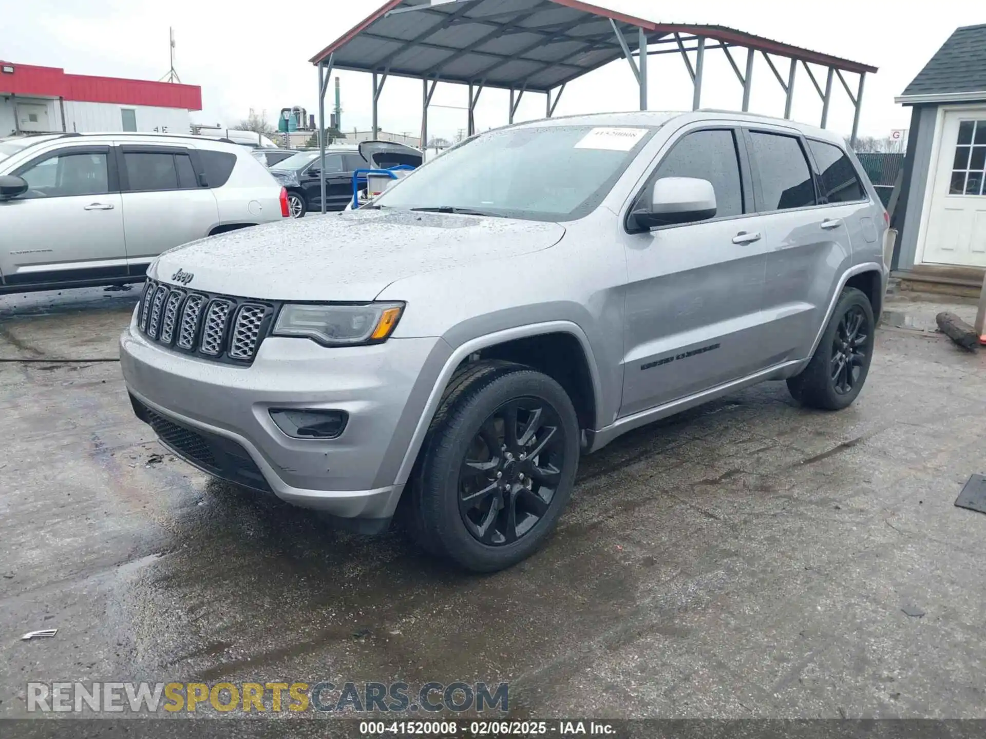 2 Photograph of a damaged car 1C4RJFAGXMC691156 JEEP GRAND CHEROKEE 2021