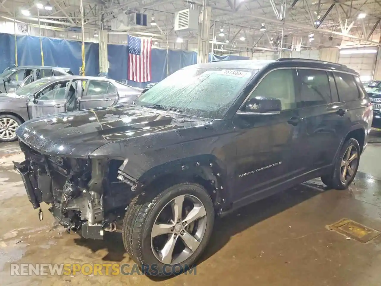 1 fotografías del automóvil dañado 1C4RJKBG8M8108495 JEEP GRAND CHEROKEE 2021