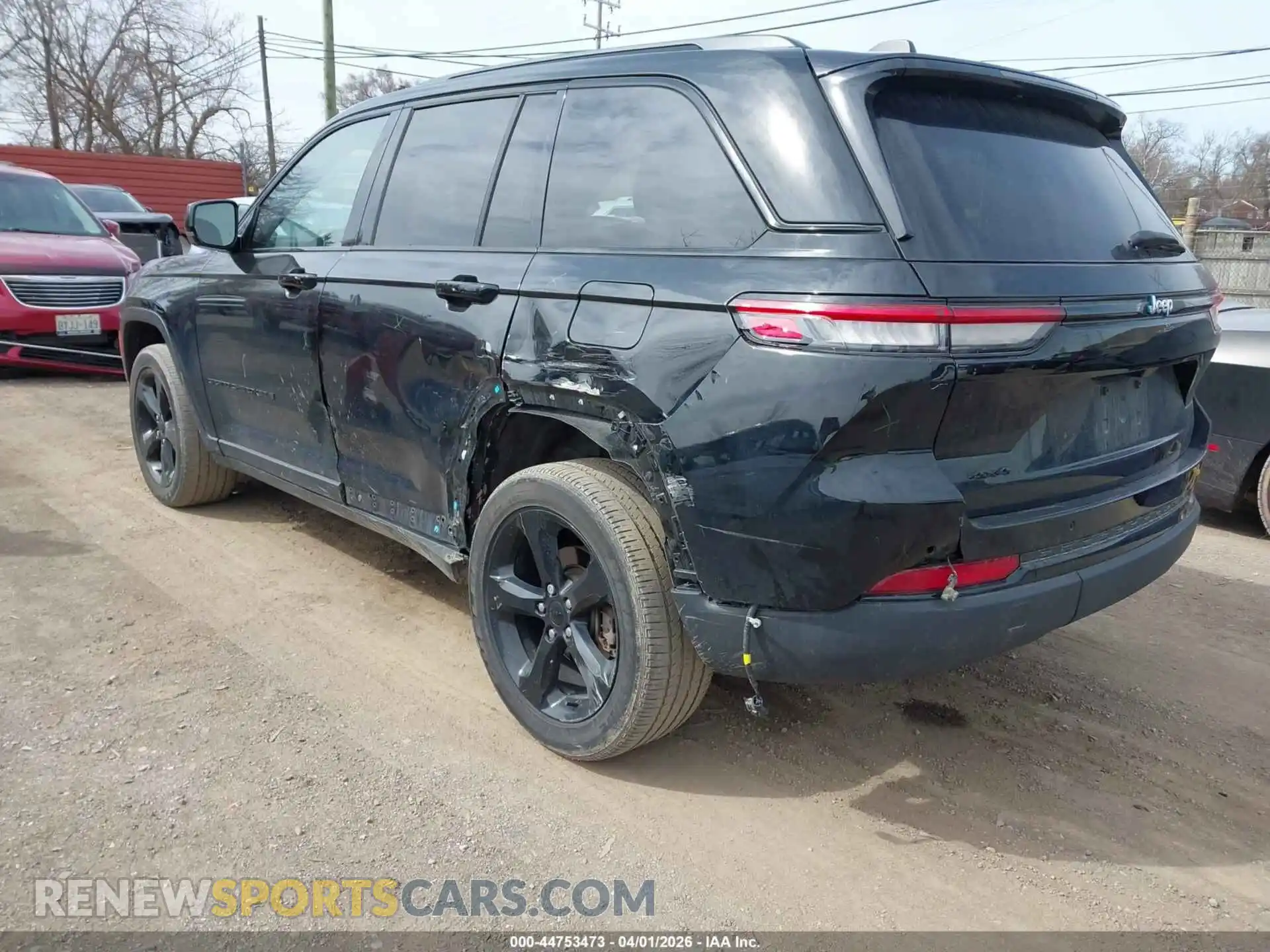 3 Photograph of a damaged car 1C4RJHAGXPC625352 JEEP GRAND CHEROKEE 2023