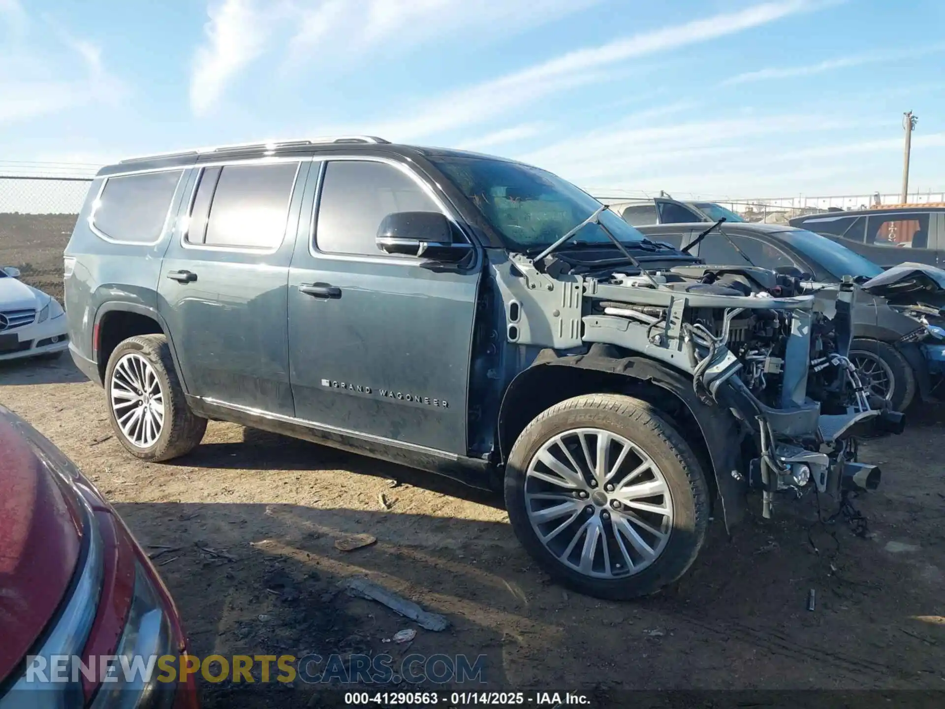1 Photograph of a damaged car 1C4SJVGP5PS503687 JEEP GRAND WAGONEER 2023
