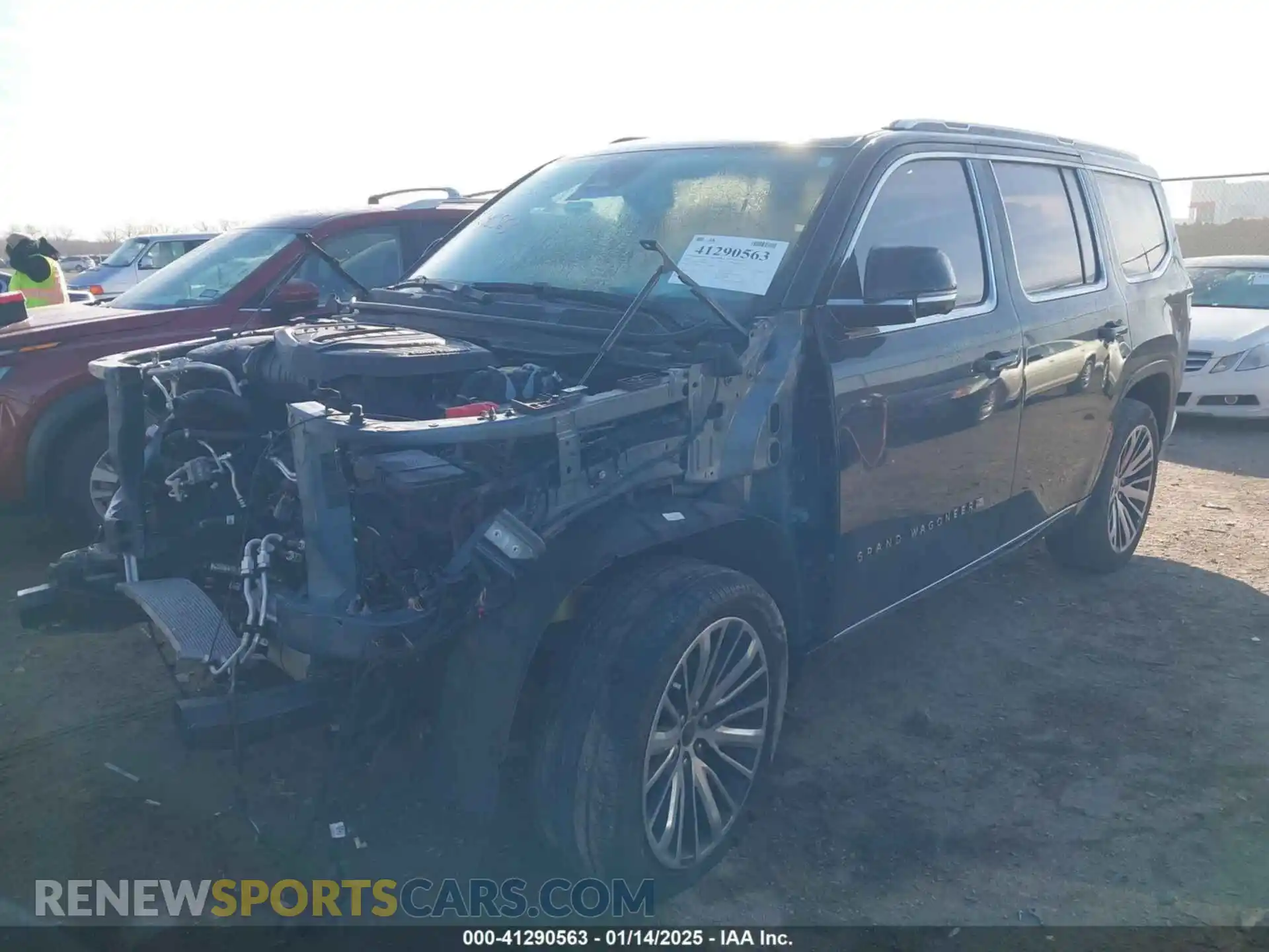 2 Photograph of a damaged car 1C4SJVGP5PS503687 JEEP GRAND WAGONEER 2023