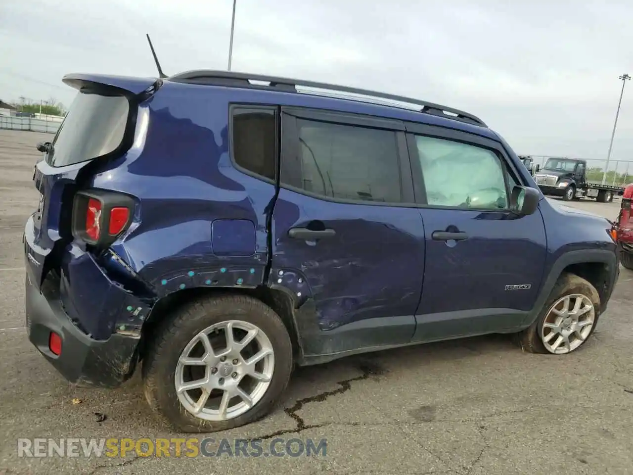 3 Photograph of a damaged car ZACNJBAB4KPK69319 JEEP RENEGADE 2019