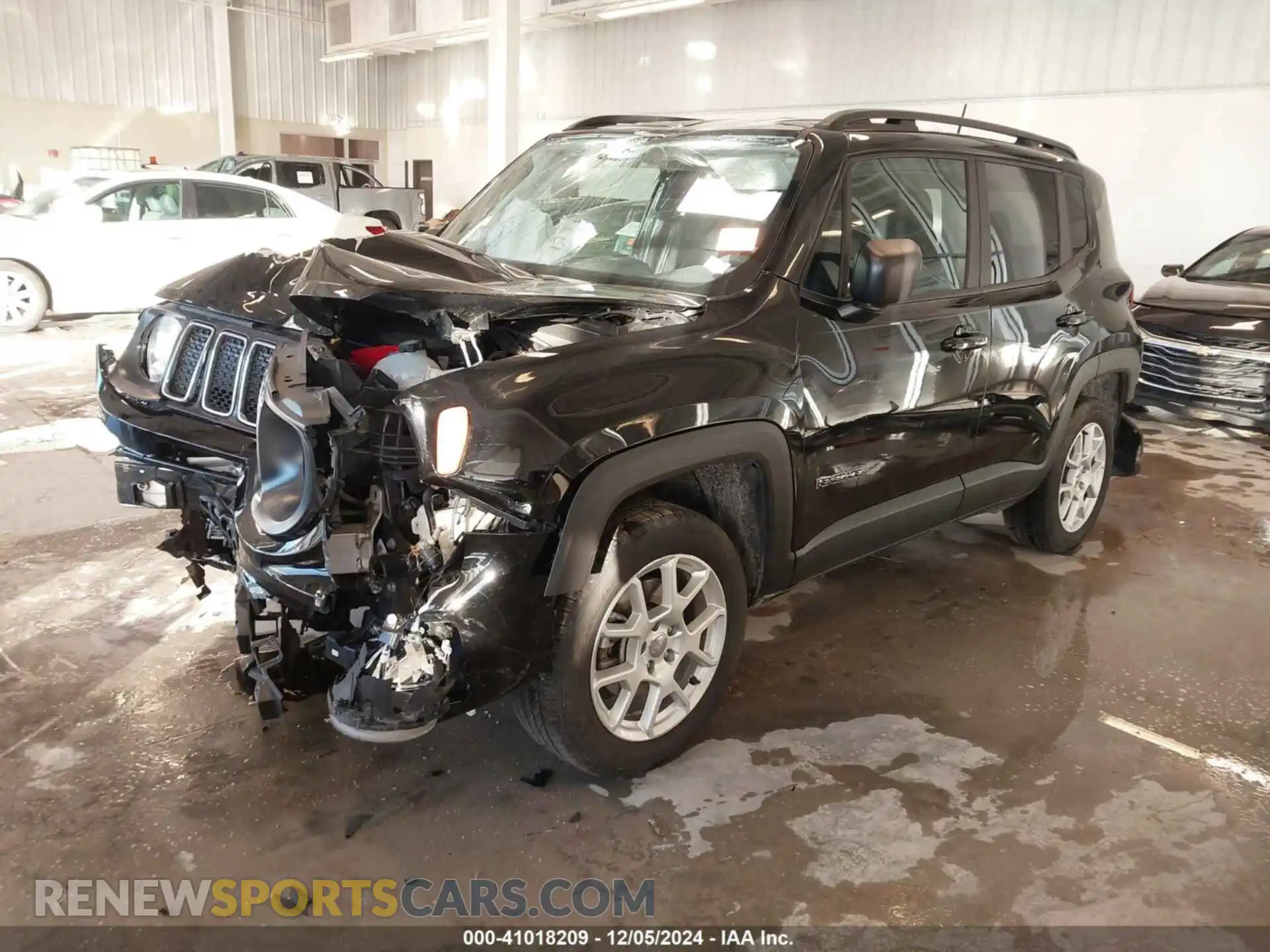 2 Photograph of a damaged car ZACNJBAB9KPJ95900 JEEP RENEGADE 2019